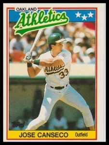 1988 Topp Minis #10 Jose Canseco - Picture 1 of 2