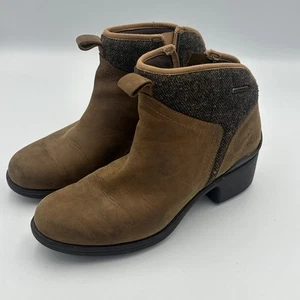 Merrell Damengröße 7,5 Stiefel Chateau mittelhoher Reißverschluss eichenbraun wasserdicht - Bild 1 von 11