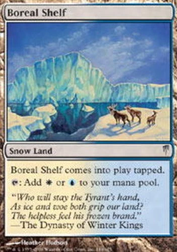 Boreal Shelf - ColdSnap #144/155 MTG Magic The Gathering - Image 1 of 1