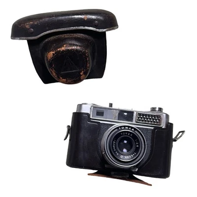 Cámara Tower 57-A 35 mm con lente F50 mm con estuche de cuero sin probar Foto 1 de 4