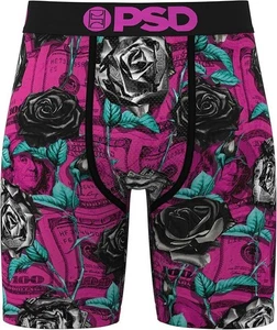 PSD Men's Rose Noir Boxer Briefs - Breathable and Supportive Underwear - Picture 1 of 7