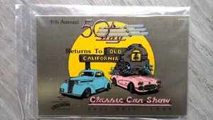 Daytona Trophy 4th Annual Classic Car Show Metal Plaque 1989 - Picture 1 of 2