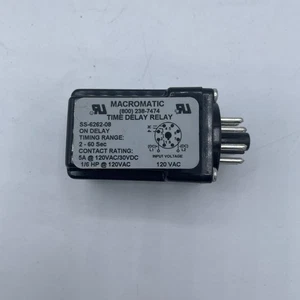 Relé de retardo de tiempo MACROMATIC SS-6262-06 envío gratuito probado - Imagen 1 de 6