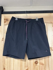 Tommy Hilfiger Badehose schwarz Mailot große Kordelzug Taschen - Bild 1 von 8