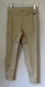 Womens Kerrits Full Seat Tan Khaki Riding pants Riding Tights Medium New WOT! - Picture 1 of 7