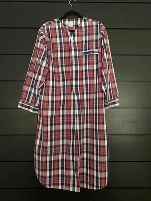 Camisa de Noche Brooks Brothers Para Hombre M Patriot Cuadros Algodón Antiguo Dinero Vestido Scrooge Foto 1 de 3