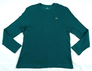 Lacoste Turquoise "Lierre" Cotton Sweater Size XS 100% Authentic BNWT TH1090 - Picture 1 of 6