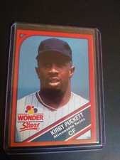 1990 Wonder Stars Kirby Puckett (Minnesota Twins) #9 HOF NRMT/MT