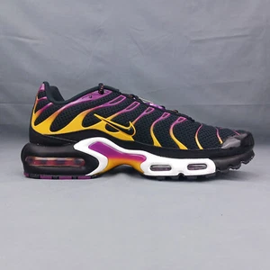 Nike Air Max Plus TN Viotech Mens Black Purple DX2663 001 Sizes 9-11 NO BOX TOP - Picture 1 of 10