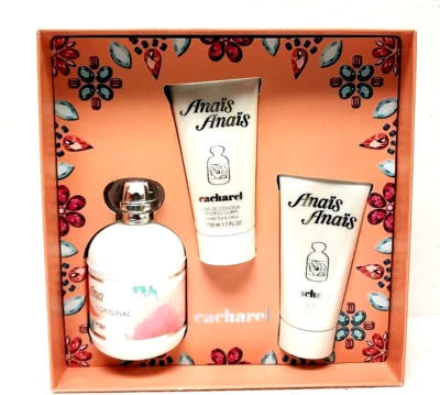 JUEGO MUJER ANAIS ANAIS L'ORIGINAL BY CACHAREL 3.4 EDT SPRAY + LOCIÓN CORPORAL 2x1.7 Foto 1 de 4