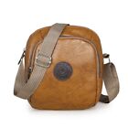 Worker PU Leather Brown Handbags Messenger Bag Shoulder Bags Crossbody