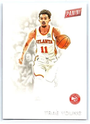 2021-22 PANINI FATHER'S DAY BASE CARD #11 TRAE YOUNG Atlanta Hawks - Image 1 of 2