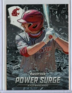 Selecciones del draft Panini Prizm 2021 Power Surge #11 Kyle Manzardo - Imagen 1 de 1