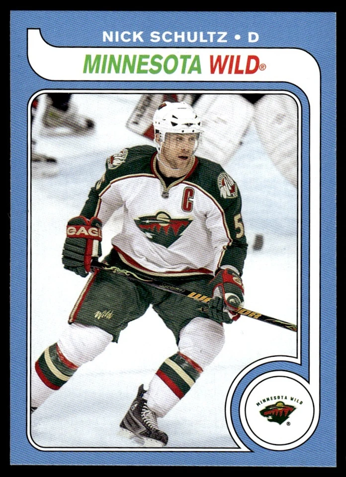 2008-09 O-Pee-Chee 1979-80 Retro Nick Schultz Minnesota Wild #194 - Image 1 of 2