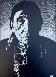 Moebius, antica litografia, "Medicine Man", 9" x 11,5", 1983, edizione Aedena - Foto 1 di 7