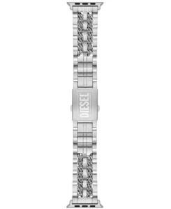 DIESEL DSS0008 Cinturino Acciaio Inox per Apple Watch® 42/44/45/46/49mm Nuovo con scatola $150 - Foto 1 di 2