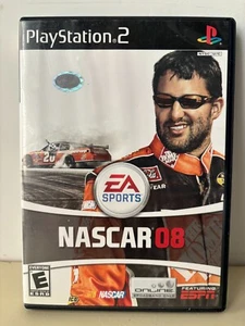 NASCAR 08 2008 CIB Sony PS2 Playstation 2 Manual Disc Case - Picture 1 of 3