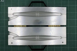 80oz one cavity CNC machined aluminum Trolling sinker fishing mold - Picture 1 of 4