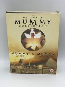 THE ULTIMATE MUMMY COLLECTION – DVD, 4-DISC BOX SET- R-2- LIKE NEW- FREE POST - Picture 1 of 8