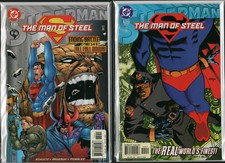 SUPERMAN The Man Of Steel #129 #130   NM Ref:F2.176