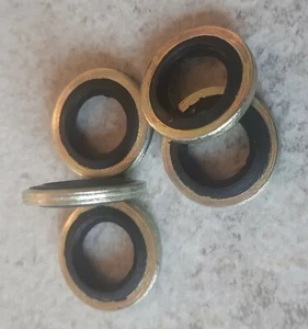  Dowty / Bonded Seal -  Hydraulics - Fuel - PACK 5 - 10 12 14 16 18 20 22 24mm  - Picture 1 of 16