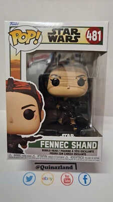 Funko Pop! STAR WARS 481 Fennec Shand (F19) - Imagen 1 de 4