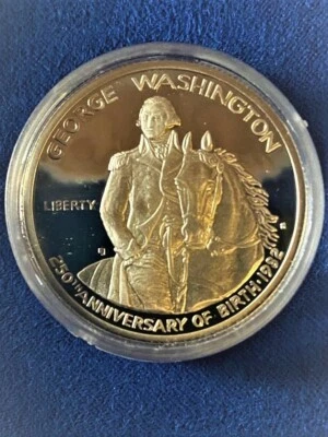 1982 S - USA - 50c - George Washington Anniversary Of Birth - Image 1 of 3