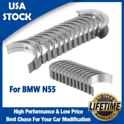 STD Crankshaft Main & Rod Bearing Set Fit For BMW N55 X1 X3 X4 X5 X6 335i 525i - Image 1 of 4