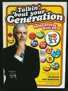 TALKIN' 'BOUT YOUR GENERATION INTERACTIVE QUIZ DVD ~ BRAND NEW - Bild 1 von 5