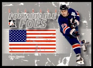 2007-08 In The Game O Canada Chris Chelios USA #99