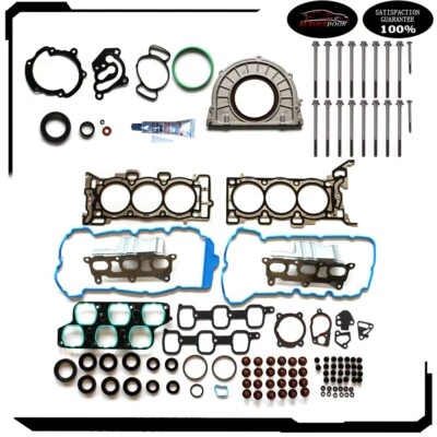 Juego de juntas de cabeza completa con pernos para 07-08 3,6 L GMC Acadia Saturn Outlook VIN 7 Foto 1 de 4