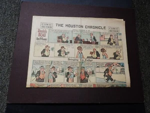 Periódico The Houston Chronicle 8 páginas sección de cómics domingo 16 de diciembre de 1928. - Imagen 1 de 8