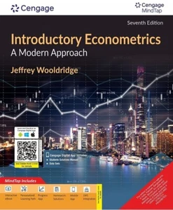 Introductory Econometrics : A Modern Approach 7e by Jeffrey Wooldridge INT'L ED  - Picture 1 of 1