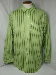 Gap Men’s XL Long sleeve Cotton Button-Down Striped Shirt New! MSRP $39.50 - Picture 1 of 4