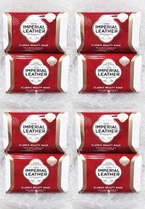 95g x 8 Cussons Imperial Leather Classic Baht Soap Bar Long Lasting Fragrance - Picture 1 of 5