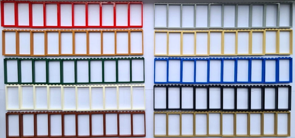 LEGO Tür Fenster Rahmen Türen - 60596 verschiedene Farben & Mengen - 1x4x6 -NEU - Bild 1 von 1