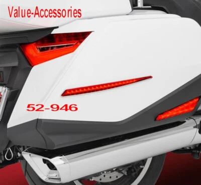 Show Chrome, Saddlebag Side Accent Lights, Honda GL1800 Gold Wing 2018+, 52-946 - Image 1 of 2