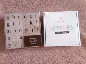 Erinnerungen & Hero Arts Alphabet Sets (2 Sets) Stempel - Bild 1 von 6