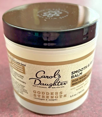 Bálsamo para cabelo Carol's Daughter Goddess Strength suave e formado, creme para cabelo Wea - Imagem 1 de 4