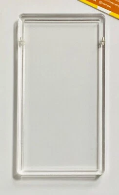 Acrylic Plexiglass Magnetic Pack Protector Holder Pokemon Pack Japanese - New - Imagen 1 de 4