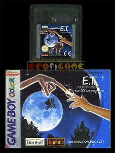 E.T. L'EXTRATERRESTE ET Gameboy Color Versione Europea •••• CARTUCCIA E MANUALE - Foto 1 di 1