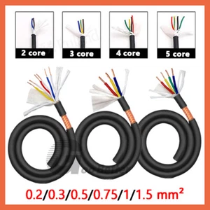 2/3/4/5 Core Electrical Flexible PVC Cable TRVV Cable 0.2/0.3/0.5/0.75/1/1.5mm² - Picture 1 of 12