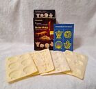 Irvinware Butter Molds 4 shapes 6 cavities Original Box 1981 Made In USA