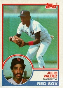 1983 Topps Baseball #628 - Julio Valdez - Boston Red Sox   83-1903 - Picture 1 of 2