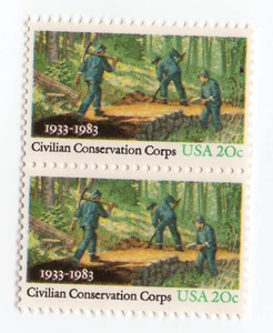 Scott #2037 Civilian Conservation Corps Pair of Stamps - MNH - Picture 1 of 1