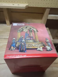 Belén musical vintage JC Penny Home Collection 7 piezas juega noche silenciosa - Imagen 1 de 11