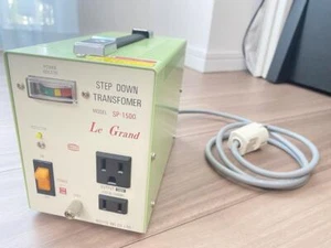 NISSYO SP-1500 Transformer AC220/240V to AC100V 1500W Deluxe type SP series New - Picture 1 of 6