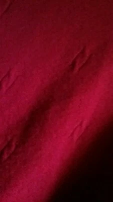 Tiny Cable Embossed Mock Neck Soft Acrylic 3X Plus Red Pullover Sweater Top - Image 1 of 4