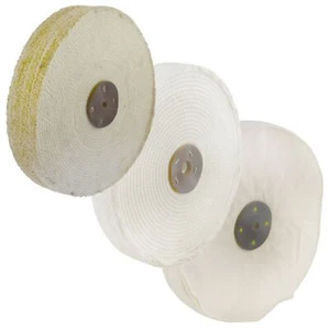 Almohadilla de pulido para fregona de pulido grueso/medio/fino de 12" pulido de metal rasguño - Imagen 1 de 16