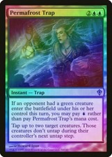 Permafrost Trap FOIL Worldwake NM Blue Uncommon MAGIC GATHERING CARD ABUGames